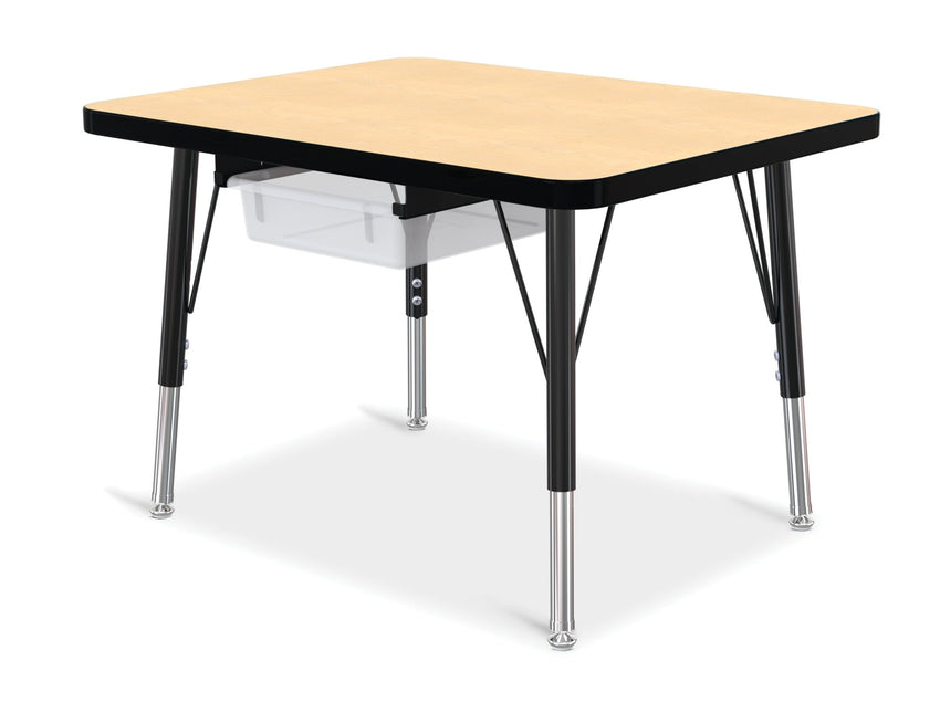 Berries Rectangle Student Desk - 24" X 30", Adult - height (24" - 31") - SchoolOutlet