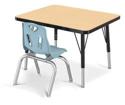 Berries Rectangle Student Desk - 24" X 30", Adult-height (24"-31")