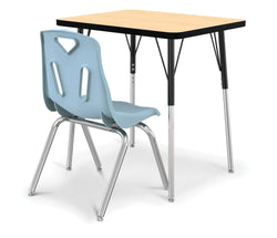 Berries Rectangle Student Desk - 24" X 30", Elementary-height (15"-24")