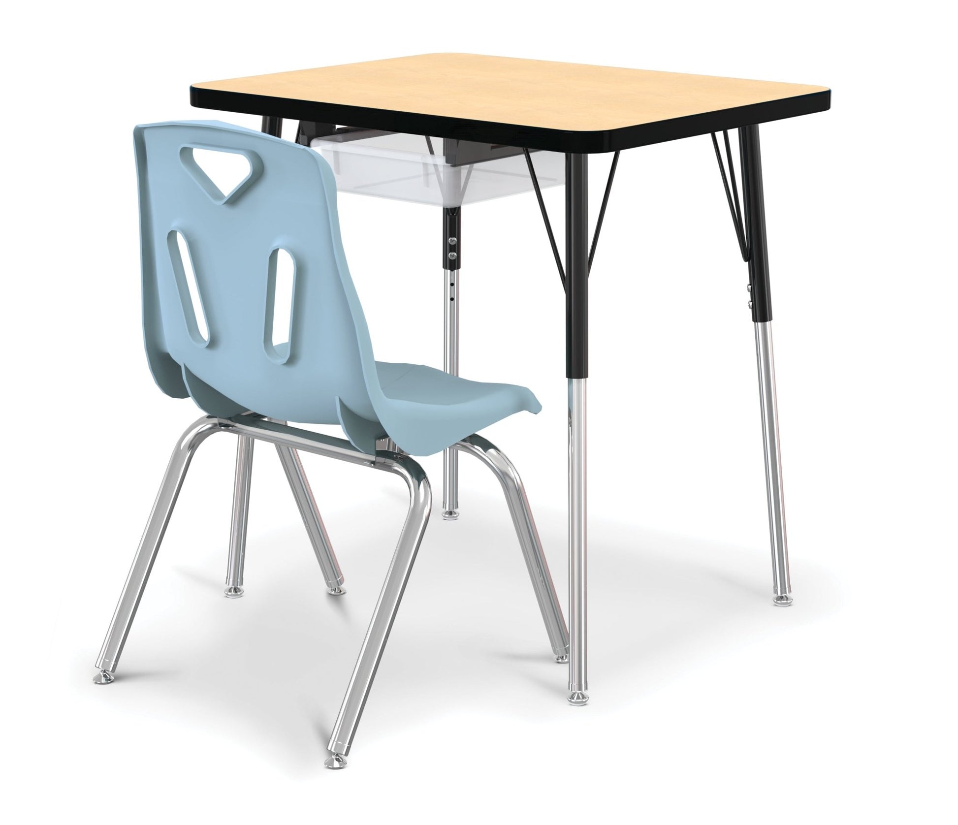 Berries Rectangle Student Desk - 24" X 30", Elementary - height (15" - 24") - SchoolOutlet