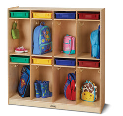 Jonti-Craft Take Home Center - 8 Section Locker - without Paper-Trays