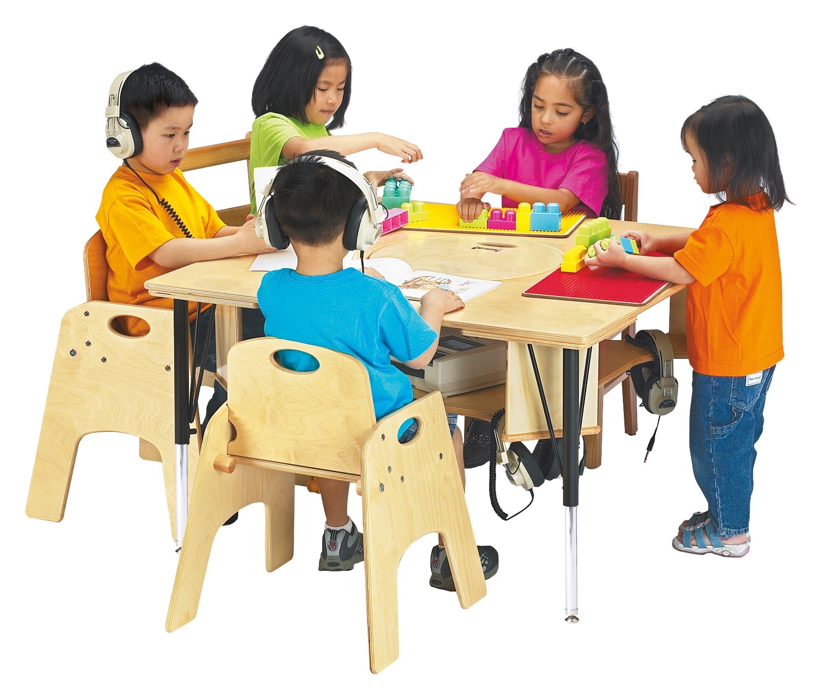 Jonti - Craft Blanca Table - SchoolOutlet