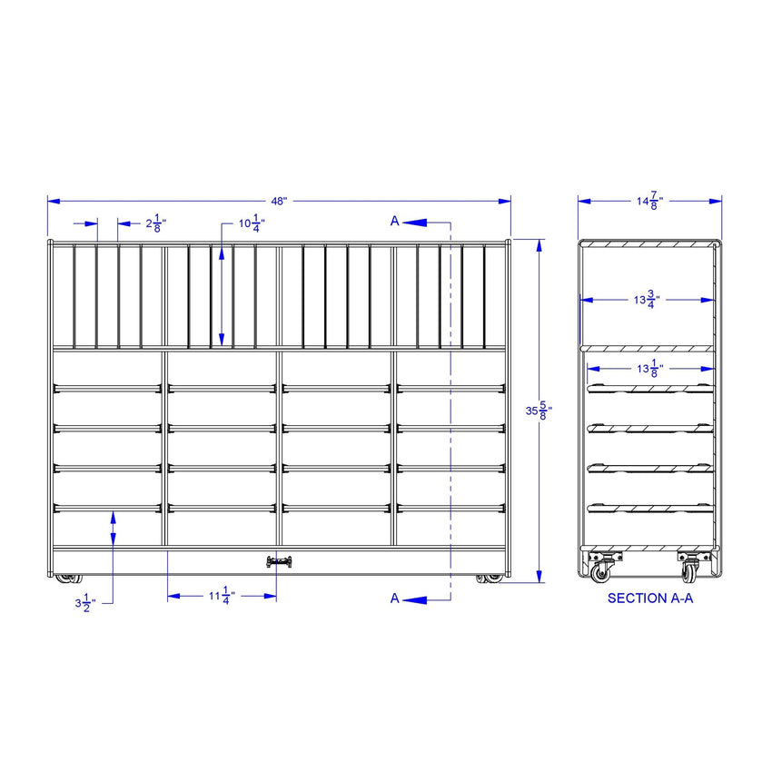 Jonti - Craft Homework Station - without Paper - Trays - SchoolOutlet