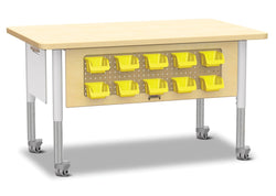 Jonti-Craft Pegboard Bins - 10 Piece Set