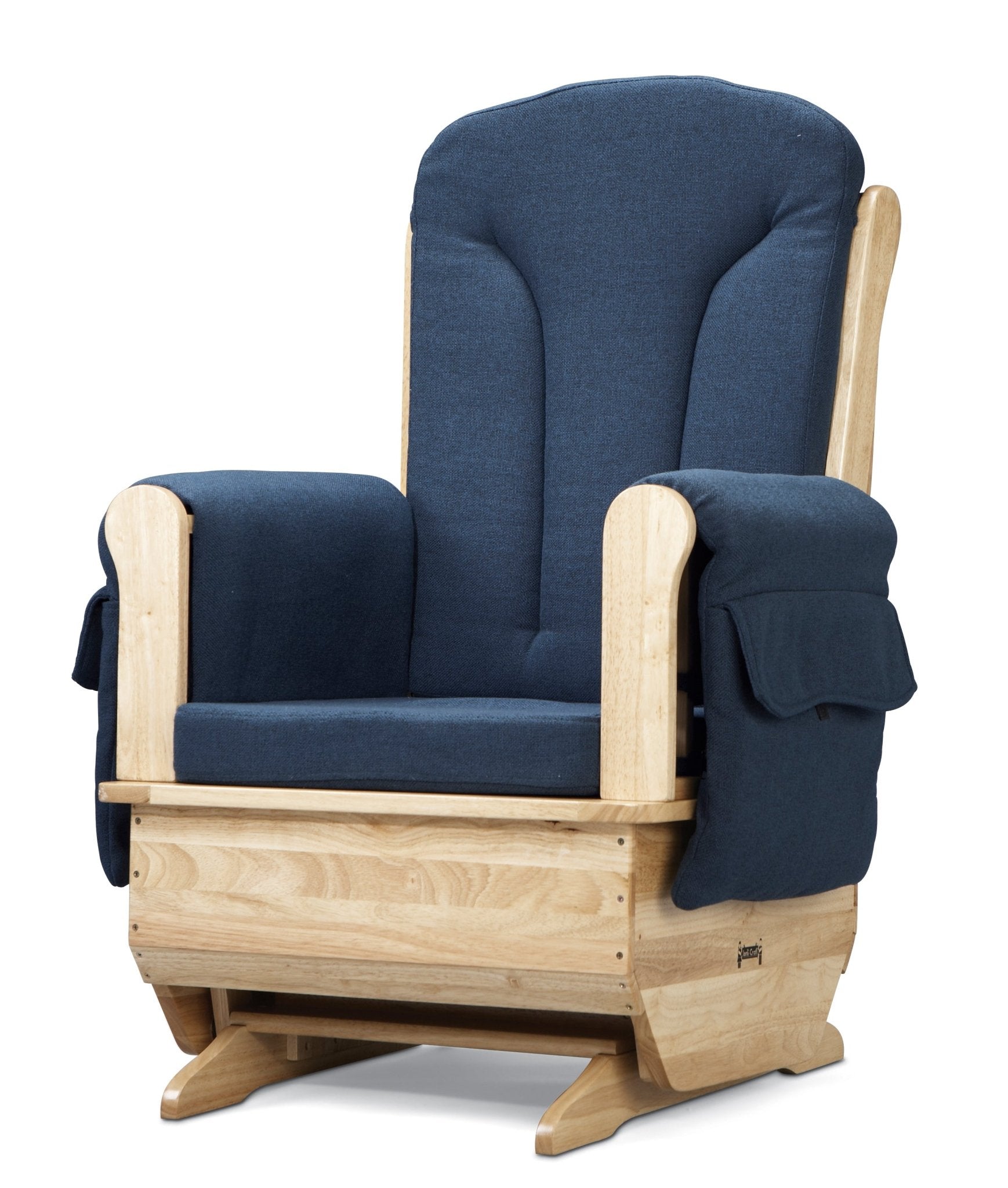 Jonti - Craft Glider Rocker - Blue Cushions - SchoolOutlet