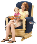 Jonti - Craft Glider Rocker - Blue Cushions - SchoolOutlet