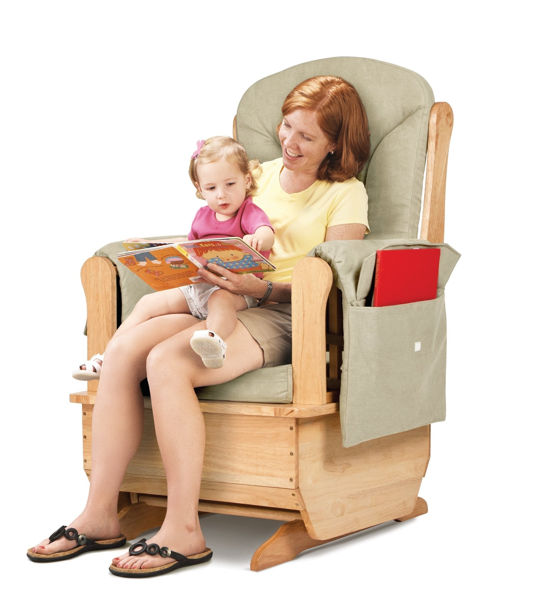 Jonti - Craft Glider Rocker - Beige Cushions - SchoolOutlet