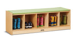 Jonti - Craft 5 Section Bench Locker - Key Lime - SchoolOutlet