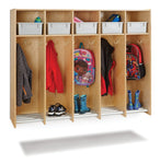 Jonti - Craft 5 Section Hanging Locker - without Tubs - SchoolOutlet