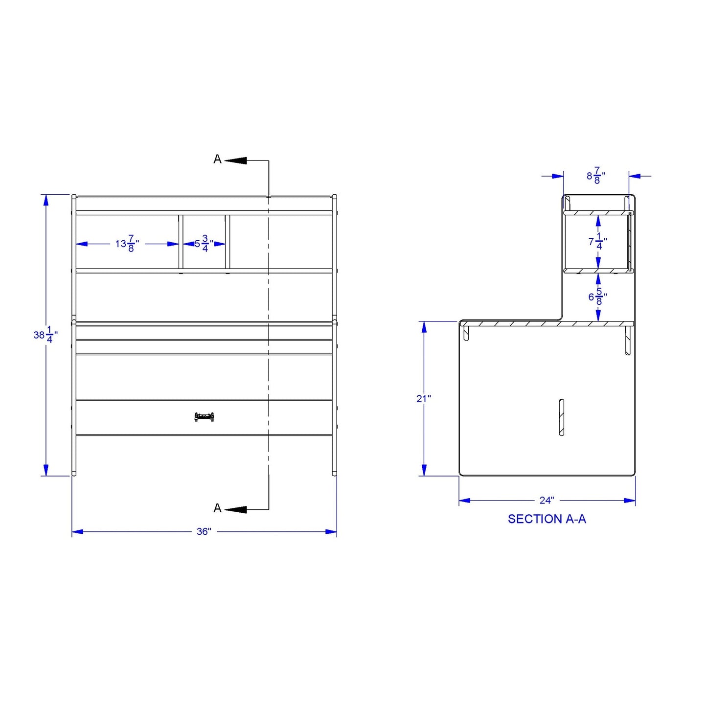 Jonti - Craft Dual Writing Desk - SchoolOutlet