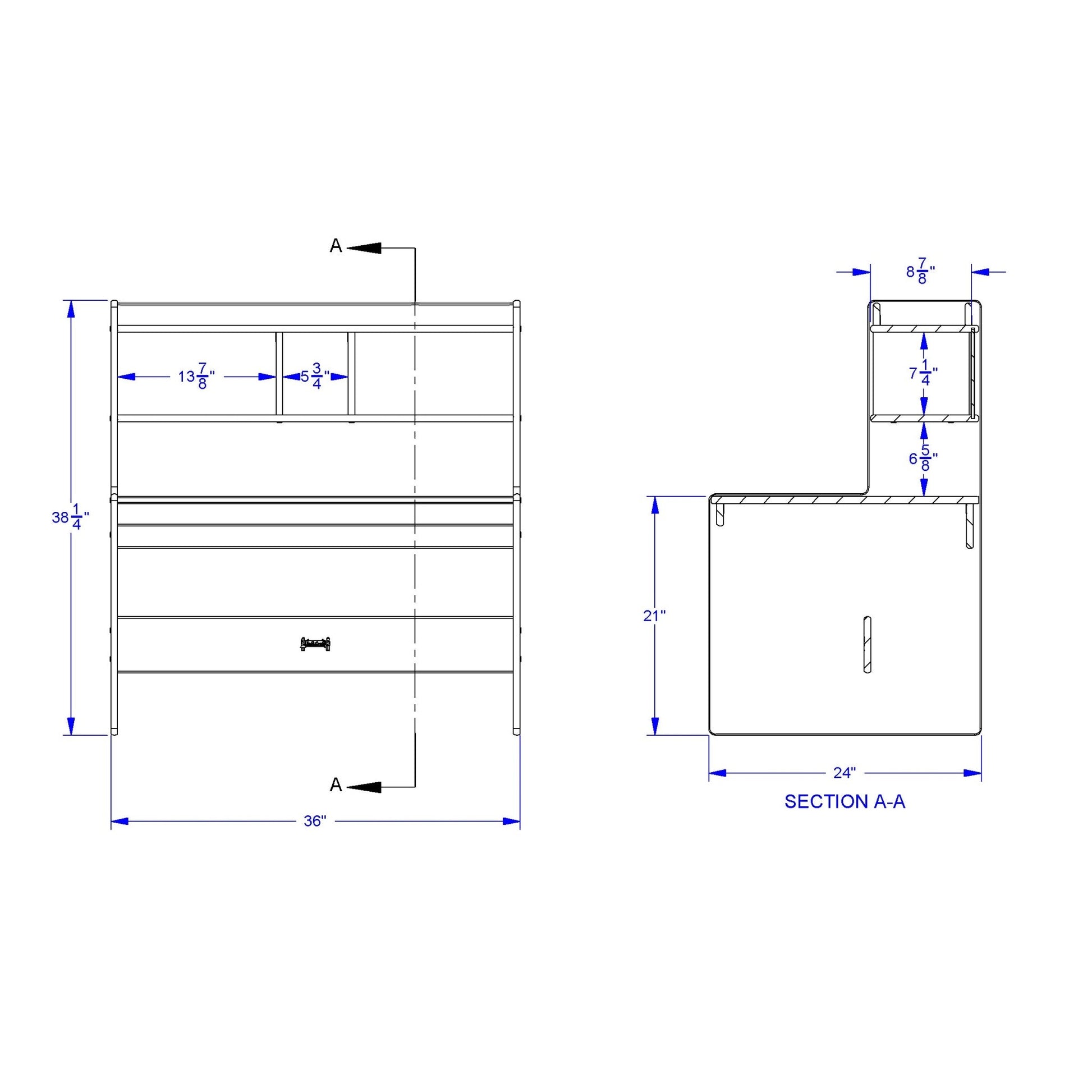 Jonti - Craft Dual Writing Desk - SchoolOutlet