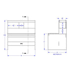 Jonti - Craft Dual Writing Desk - SchoolOutlet