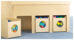 Jonti-Craft Tiny Tots Loft - 12-24 Months - with Bins