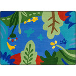 Joy Carpets Curious World Rectangular Area Rug 5'4