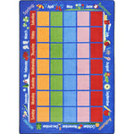 Joy Carpets Celebrations Calendar Rug 7'8