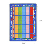 Joy Carpets Celebrations Calendar Rug 10'9