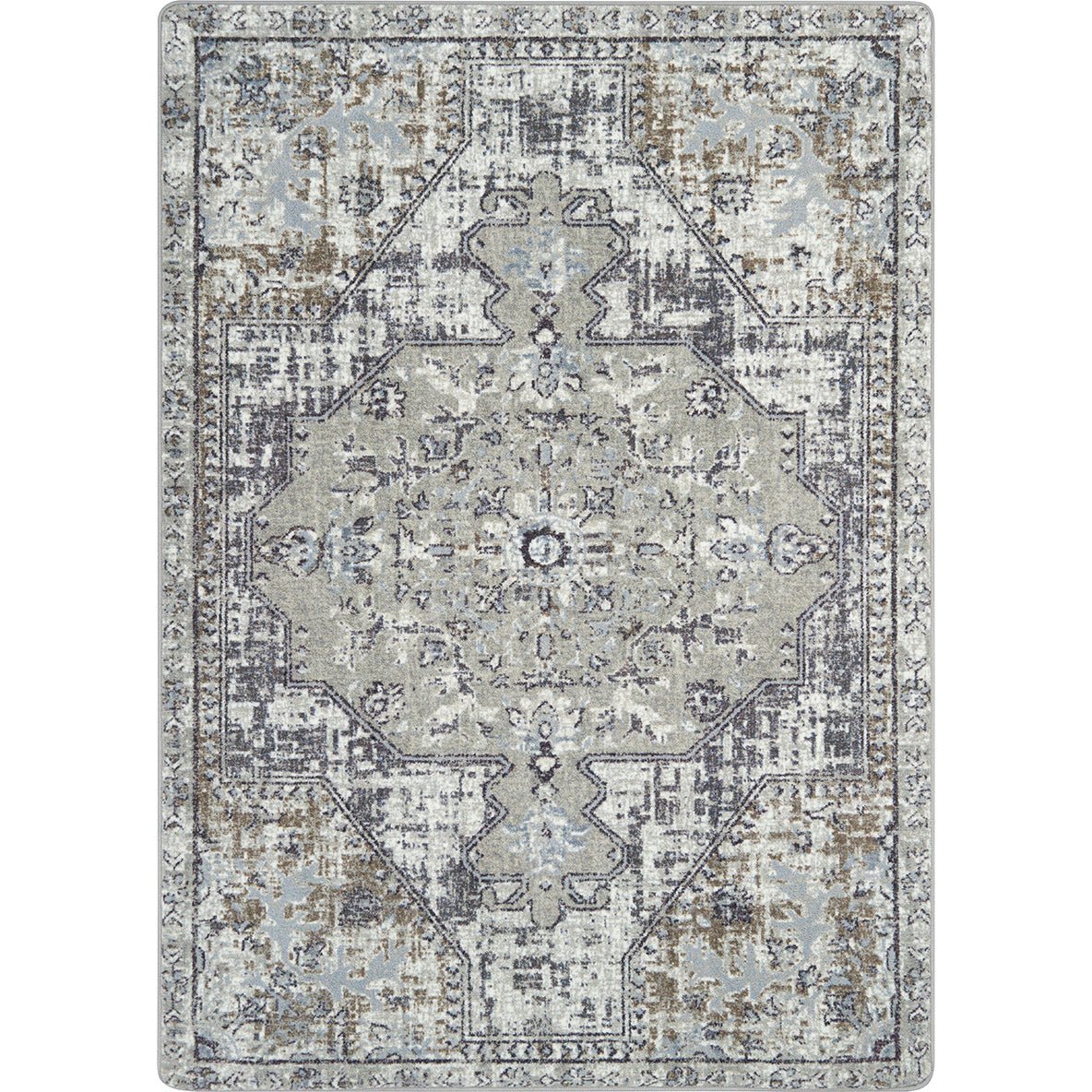 Joy Carpets Canyon Tapestry 3'10" x 5'4" Rectangle Area Rug (JOY - 2176B) - SchoolOutlet