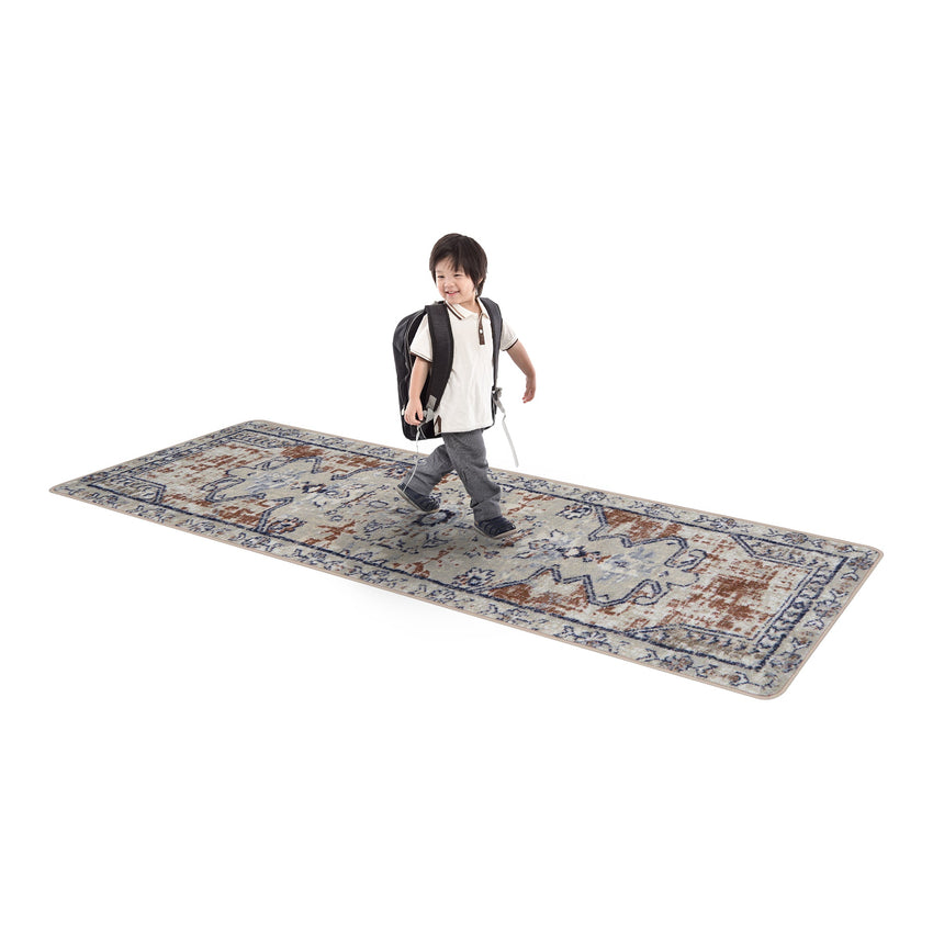 Joy Carpets Canyon Tapestry 2'1" x 7'8" Rectangle Runner Area Rug (JOY - 2176RR) - SchoolOutlet