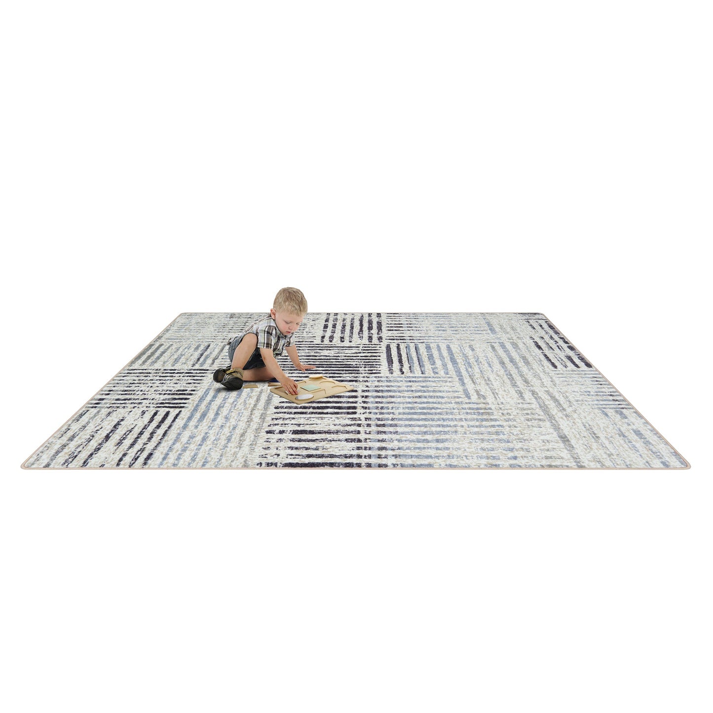 Joy Carpets Desert Cameo 3'10" x 5'4" Rectangle Area Rug (JOY - 2177B) - SchoolOutlet