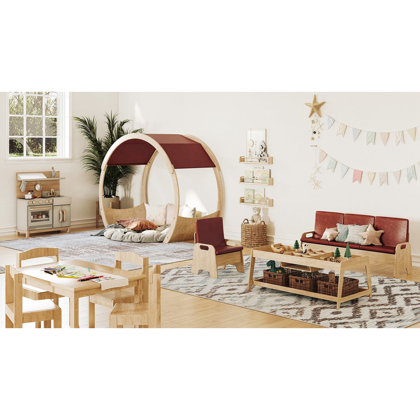 Joy Carpets Diamond Oasis 3'10" x 5'4" Rectangle Area Rug (JOY - 2178B) - SchoolOutlet