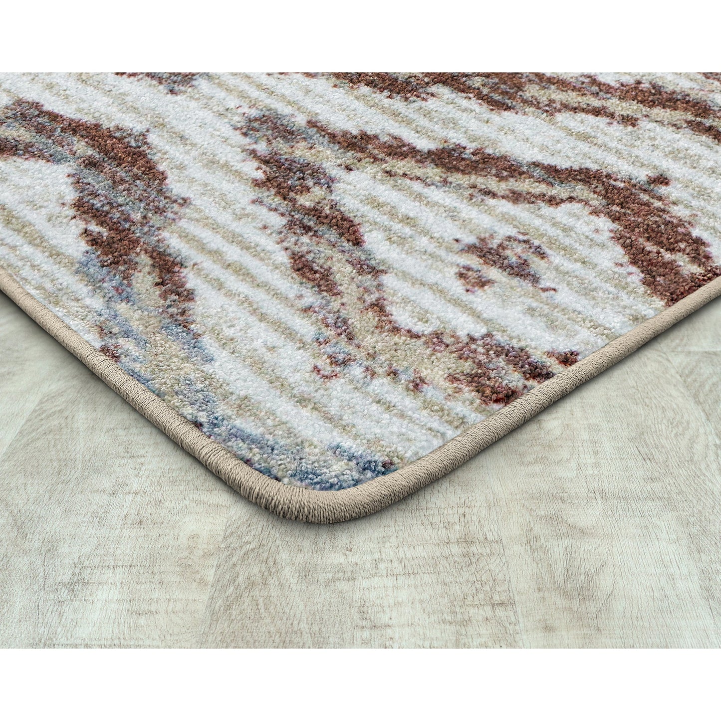 Joy Carpets Diamond Oasis 3'10" x 5'4" Rectangle Area Rug (JOY - 2178B) - SchoolOutlet