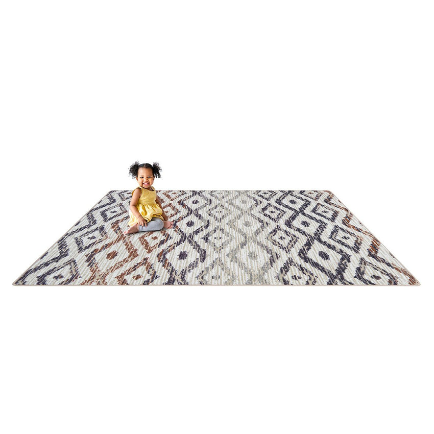 Joy Carpets Diamond Oasis 3'10" x 5'4" Rectangle Area Rug (JOY - 2178B) - SchoolOutlet
