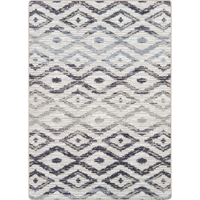 Joy Carpets Diamond Oasis 3'10" x 5'4" Rectangle Area Rug (JOY - 2178B) - SchoolOutlet