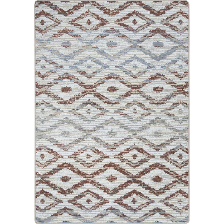 Joy Carpets Diamond Oasis 5'4" x 7'8" Rectangle Area Rug (JOY - 2178C) - SchoolOutlet