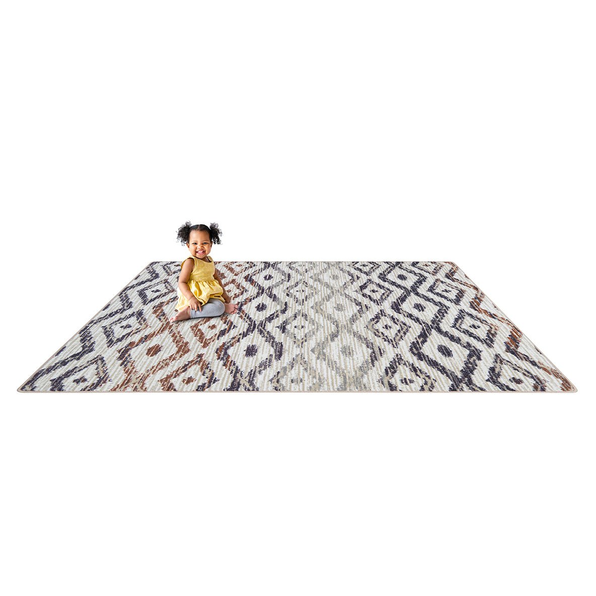 Joy Carpets Diamond Oasis 5'4" x 7'8" Rectangle Area Rug (JOY - 2178C) - SchoolOutlet