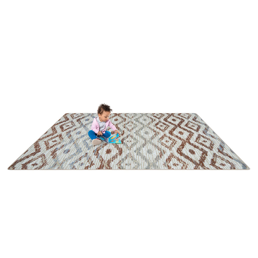 Joy Carpets Diamond Oasis 10'9" x 13'2" Rectangle Area Rug (JOY - 2178G) - SchoolOutlet
