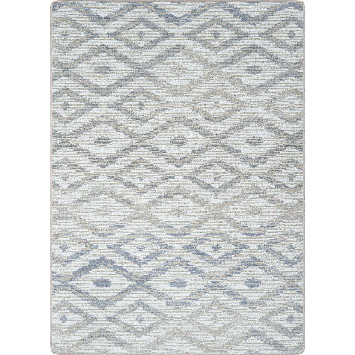 Joy Carpets Diamond Oasis 10'9" x 13'2" Rectangle Area Rug (JOY - 2178G) - SchoolOutlet