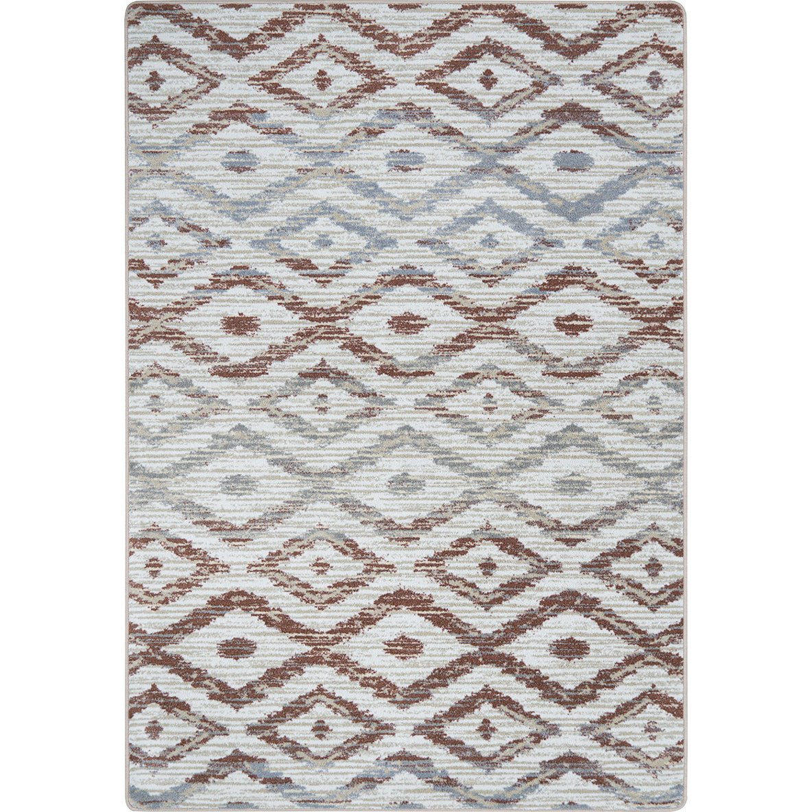 Joy Carpets Diamond Oasis 10'9" x 13'2" Rectangle Area Rug (JOY - 2178G) - SchoolOutlet