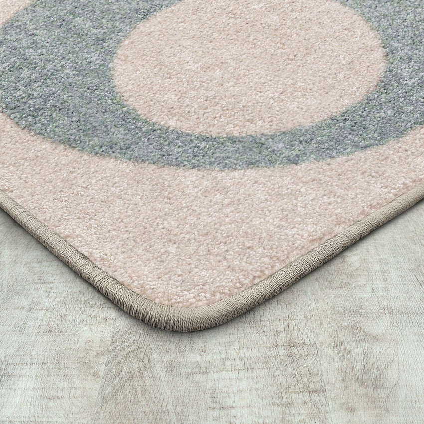 Joy Carpets All Together Now 10'9" x 13'2" Rectangle Area Rug in Color Beige (JOY - 2179G - 01) - SchoolOutlet