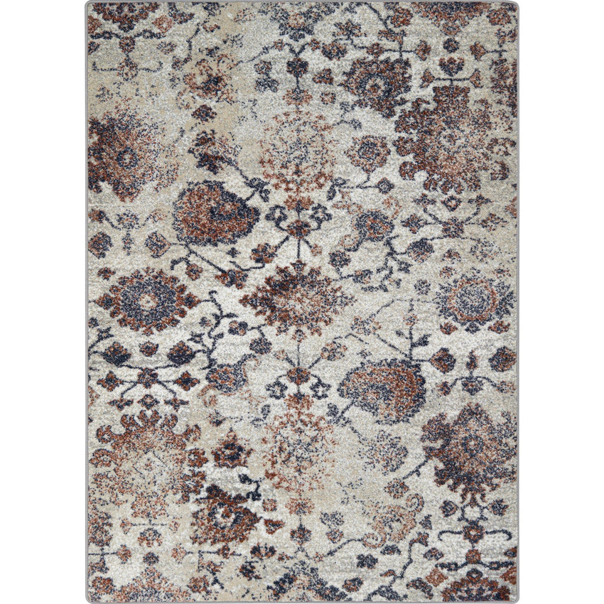 Joy Carpets Mojave Bloom 3'10" x 5'4" Rectangle Area Rug (JOY - 2184B) - SchoolOutlet