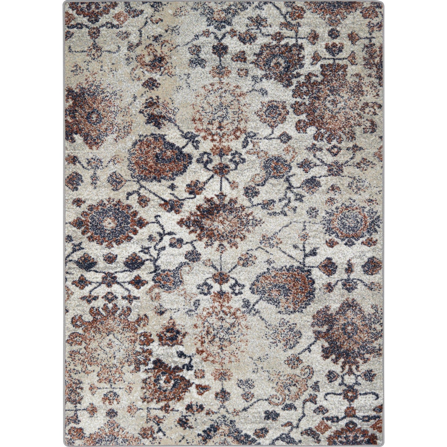 Joy Carpets Mojave Bloom 10'9" x 13'2" Rectanle Area Rug (JOY - 2184G) - SchoolOutlet