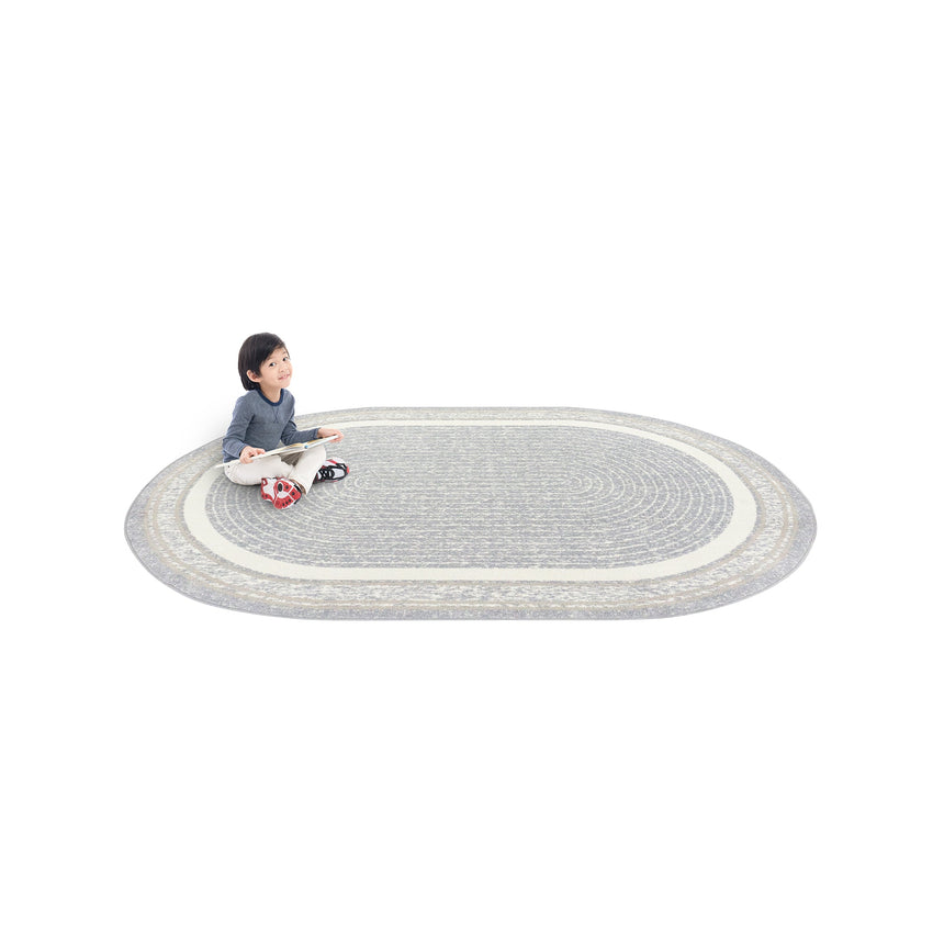 Joy Carpets Cozy Corner 3'10" x 5'4" Oval Area Rug (JOY - 2185BB) - SchoolOutlet