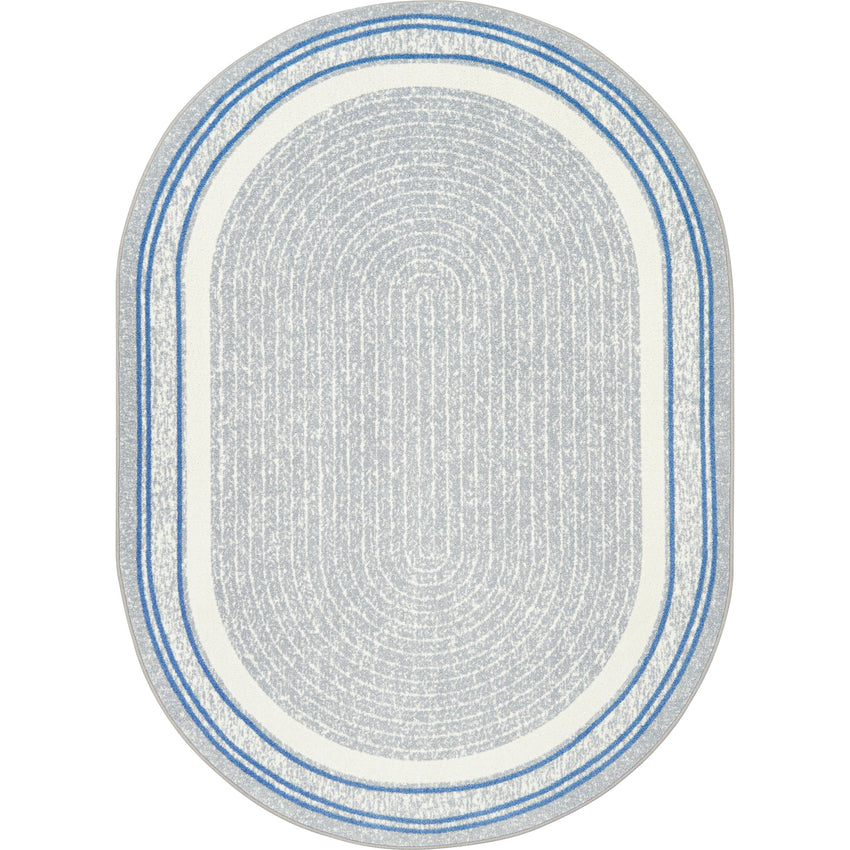 Joy Carpets Cozy Corner 3'10" x 5'4" Oval Area Rug (JOY - 2185BB) - SchoolOutlet