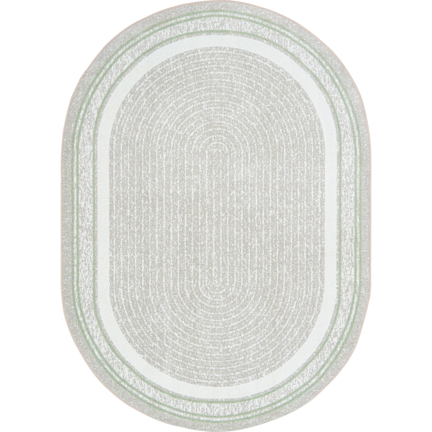 Joy Carpets Cozy Corner 3'10" x 5'4" Oval Area Rug (JOY - 2185BB) - SchoolOutlet