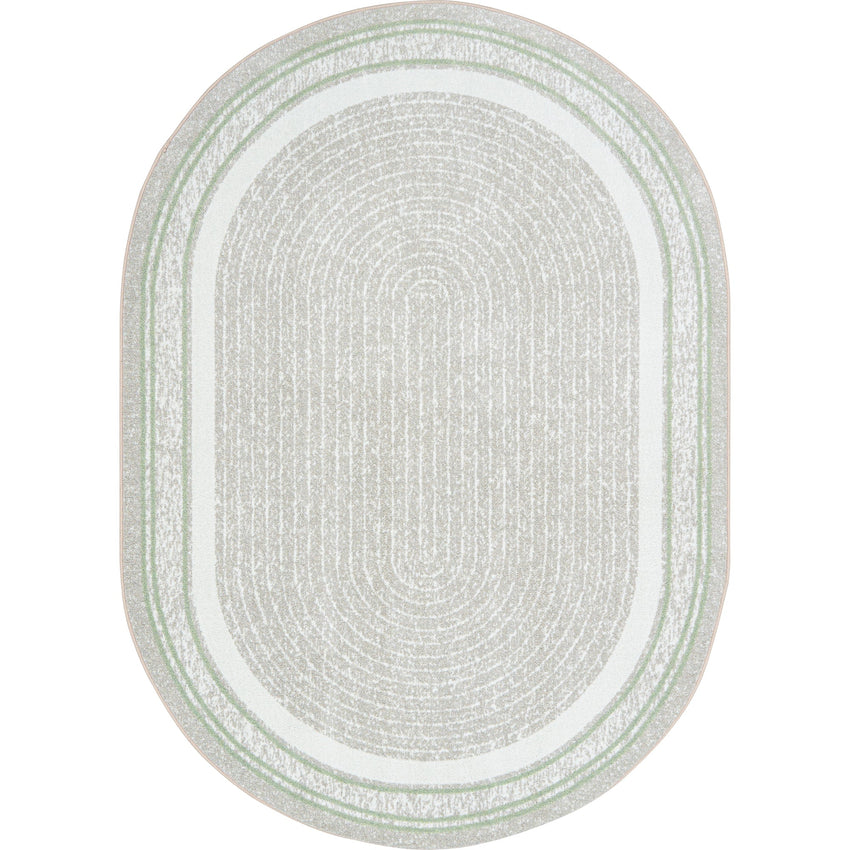 Joy Carpets Cozy Corner 3'10" x 5'4" Oval Area Rug (JOY - 2185BB) - SchoolOutlet
