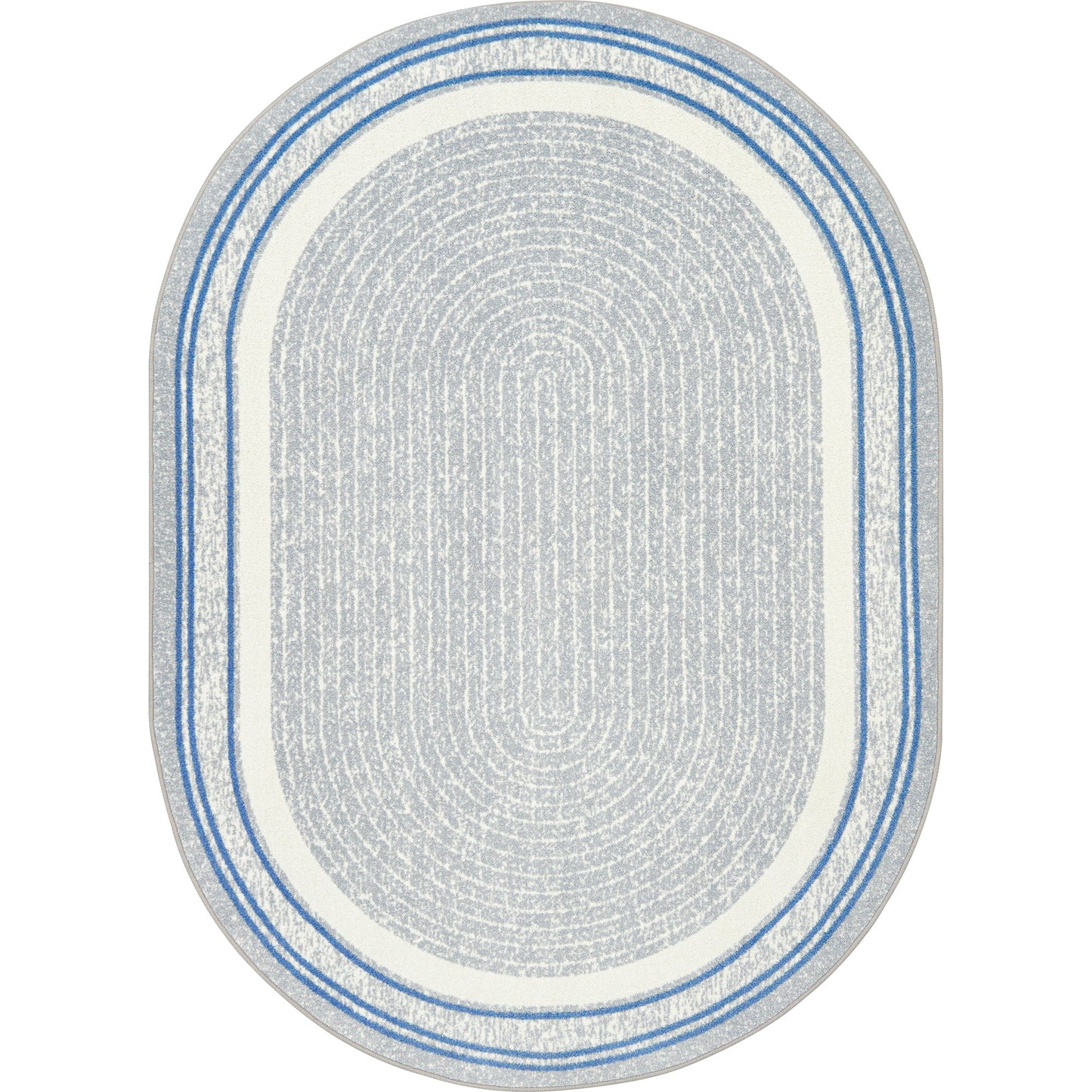 Joy Carpets Cozy Corner 7'8" x 10'9" Oval Area Rug (JOY - 2185DD) - SchoolOutlet