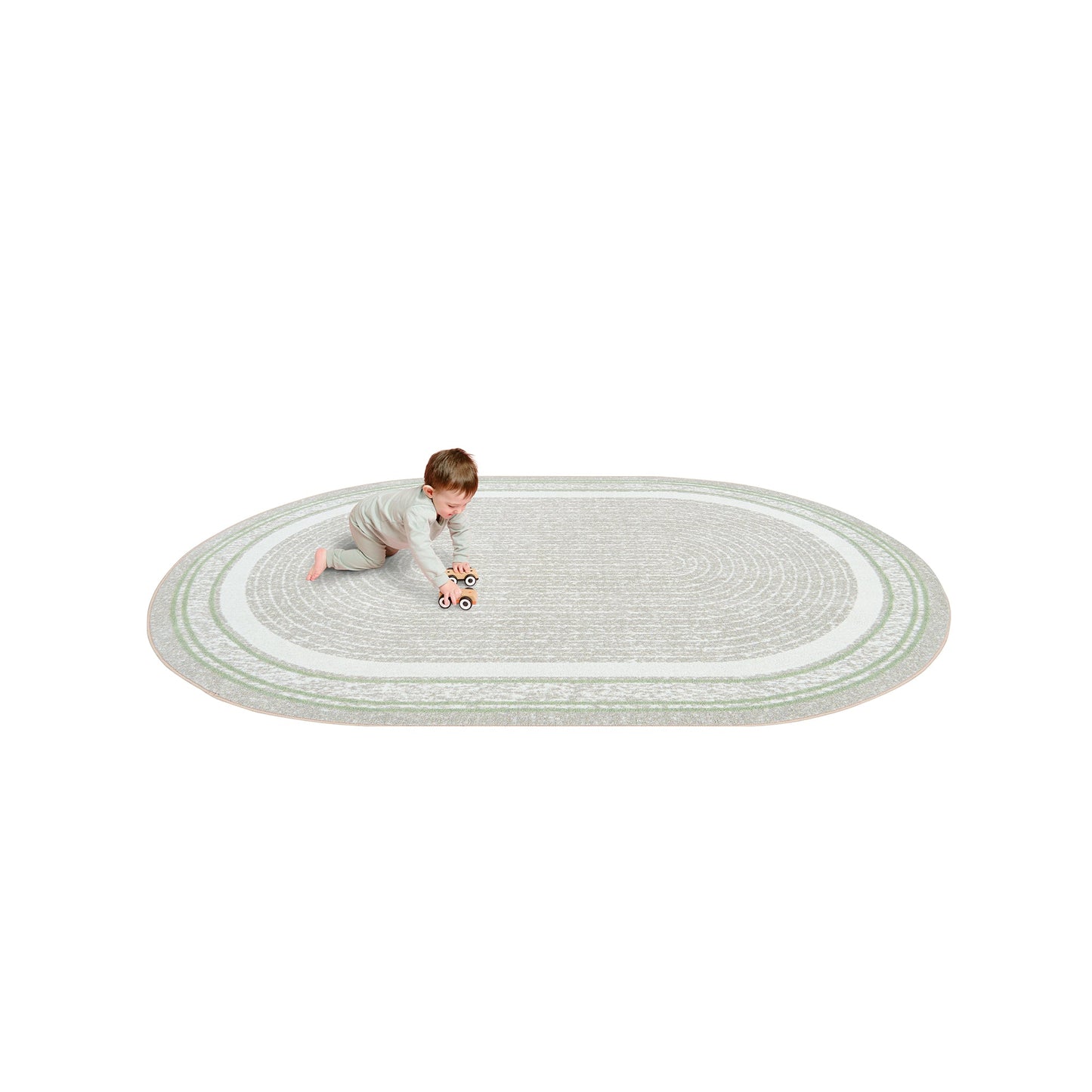 Joy Carpets Cozy Corner 7'8" x 10'9" Oval Area Rug (JOY - 2185DD) - SchoolOutlet