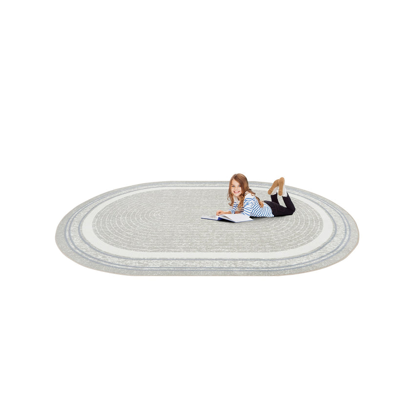 Joy Carpets Cozy Corner 7'8" x 10'9" Oval Area Rug (JOY - 2185DD) - SchoolOutlet