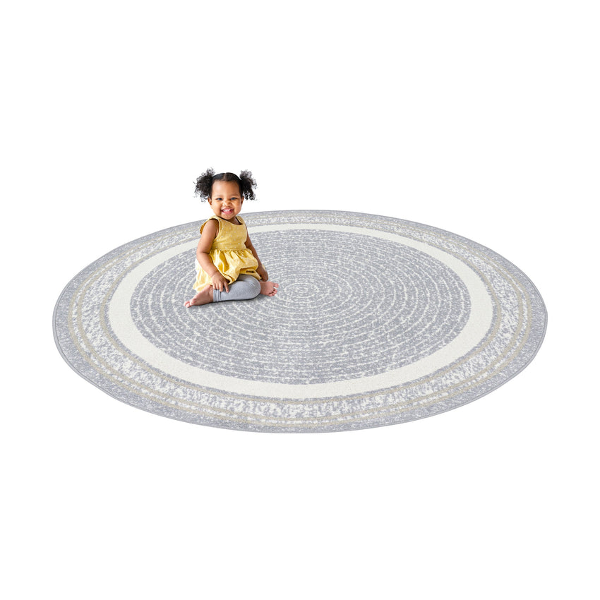 Joy Carpets Cozy Corner 5'4" Round Area Rug (JOY - 2185H) - SchoolOutlet