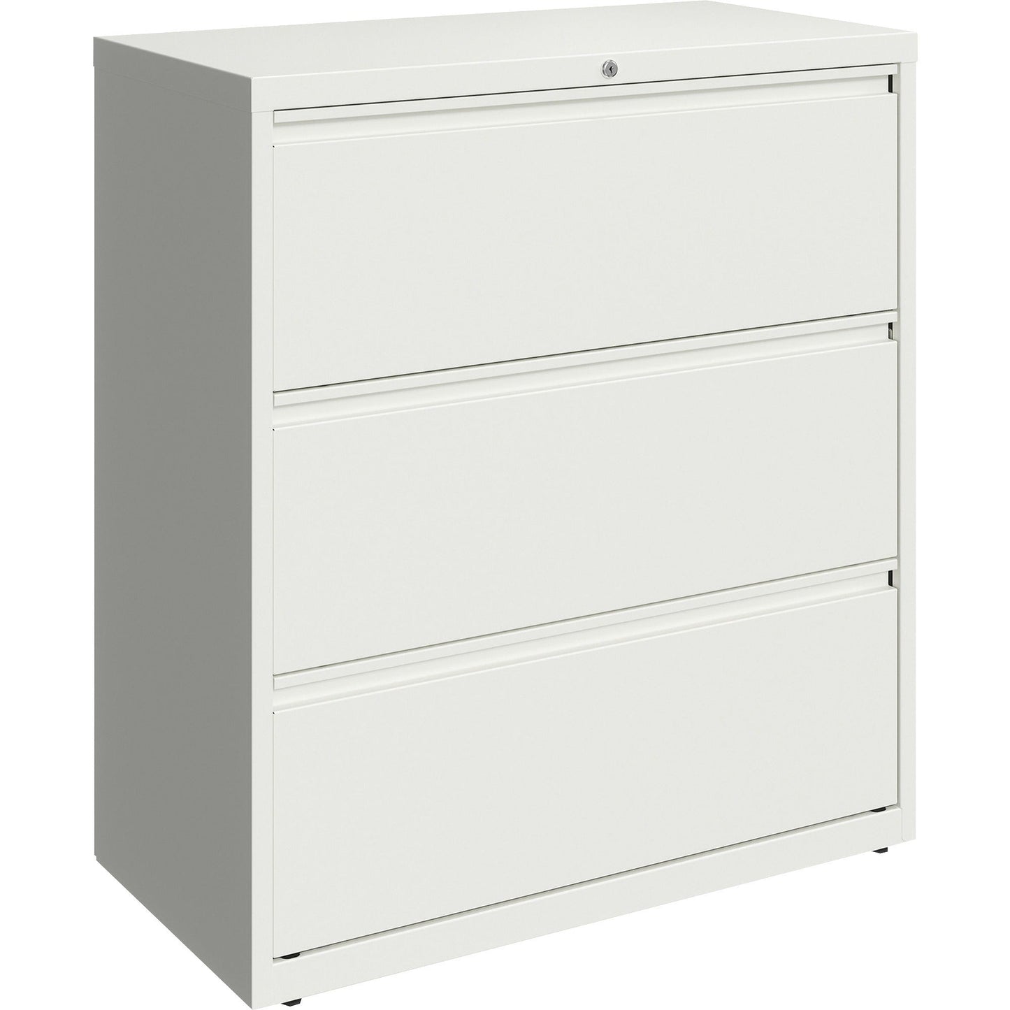 Lorell Fortress Series 3 - Drawer Lateral File with Magnetic Label Holders 36"W x 18.6"D x 40.3"H (LLR - FRT - LF36 - 3D) - SchoolOutlet