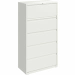 Lorell Fortress Series 5 - Drawer Lateral File with Roll - out Posting Shelf 36