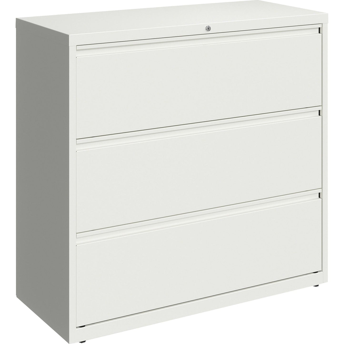 Lorell Fortress Series 3 - Drawer Lateral File with Magnetic Label Holders 42"W x 18.6"D x 40.3"H (LLR - FRT - LF42 - 3D) - SchoolOutlet