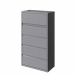 Lorell Fortress Series 5 - Drawer Lateral File with Roll - out Posting Shelf 36
