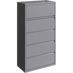 Lorell Fortress Series 5 - Drawer Lateral File with Roll - out Posting Shelf 36