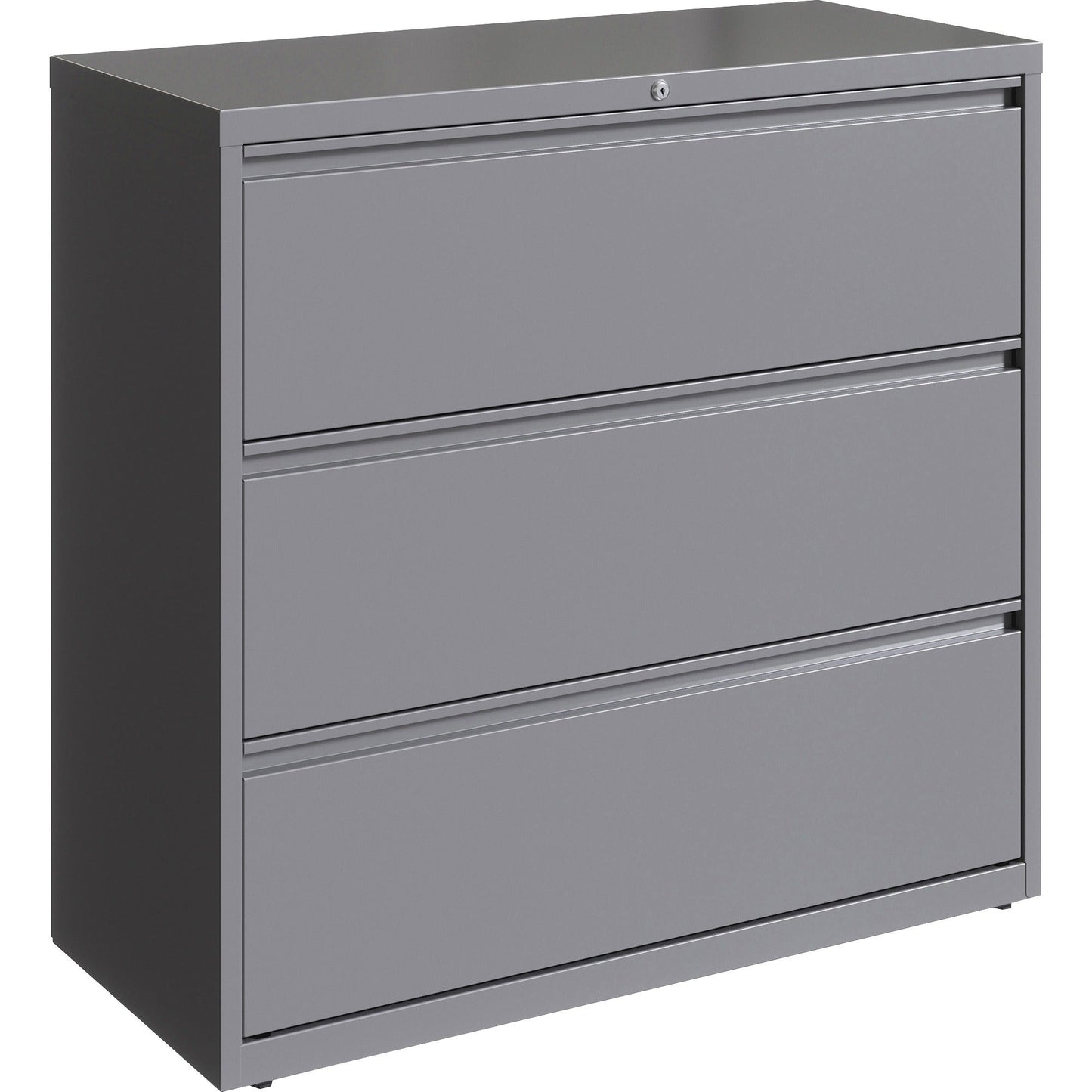 Lorell Fortress Series 3 - Drawer Lateral File with Magnetic Label Holders 42"W x 18.6"D x 40.3"H (LLR - FRT - LF42 - 3D) - SchoolOutlet