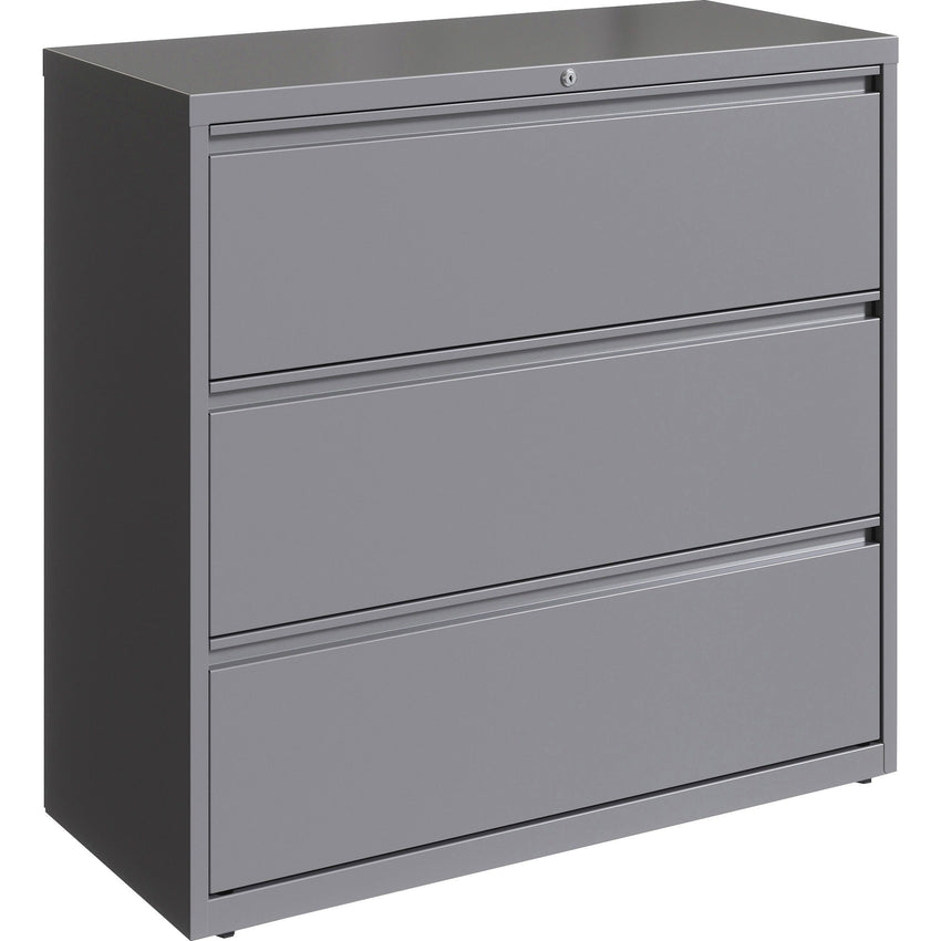 Lorell Fortress Series 3 - Drawer Lateral File with Magnetic Label Holders 42"W x 18.6"D x 40.3"H (LLR - FRT - LF42 - 3D) - SchoolOutlet